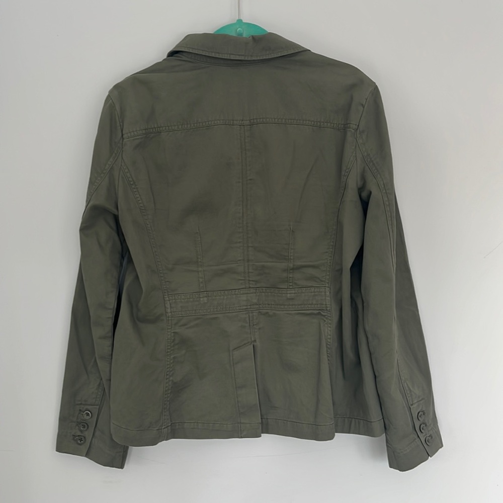 Eddie Bauer Jacket- Army Green - Picture 5 of 5